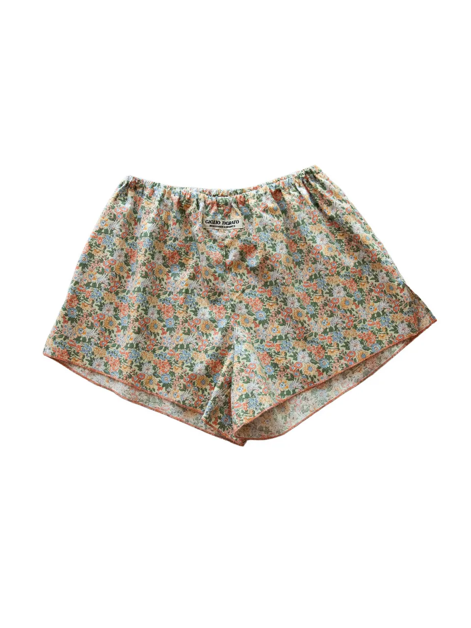 GiglioTigrato Samoa shorts cotone rosa bloomy