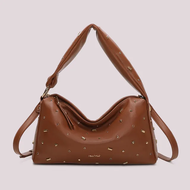 Mimi Mua Borsa a Braccio Nera applicazioni tracolla