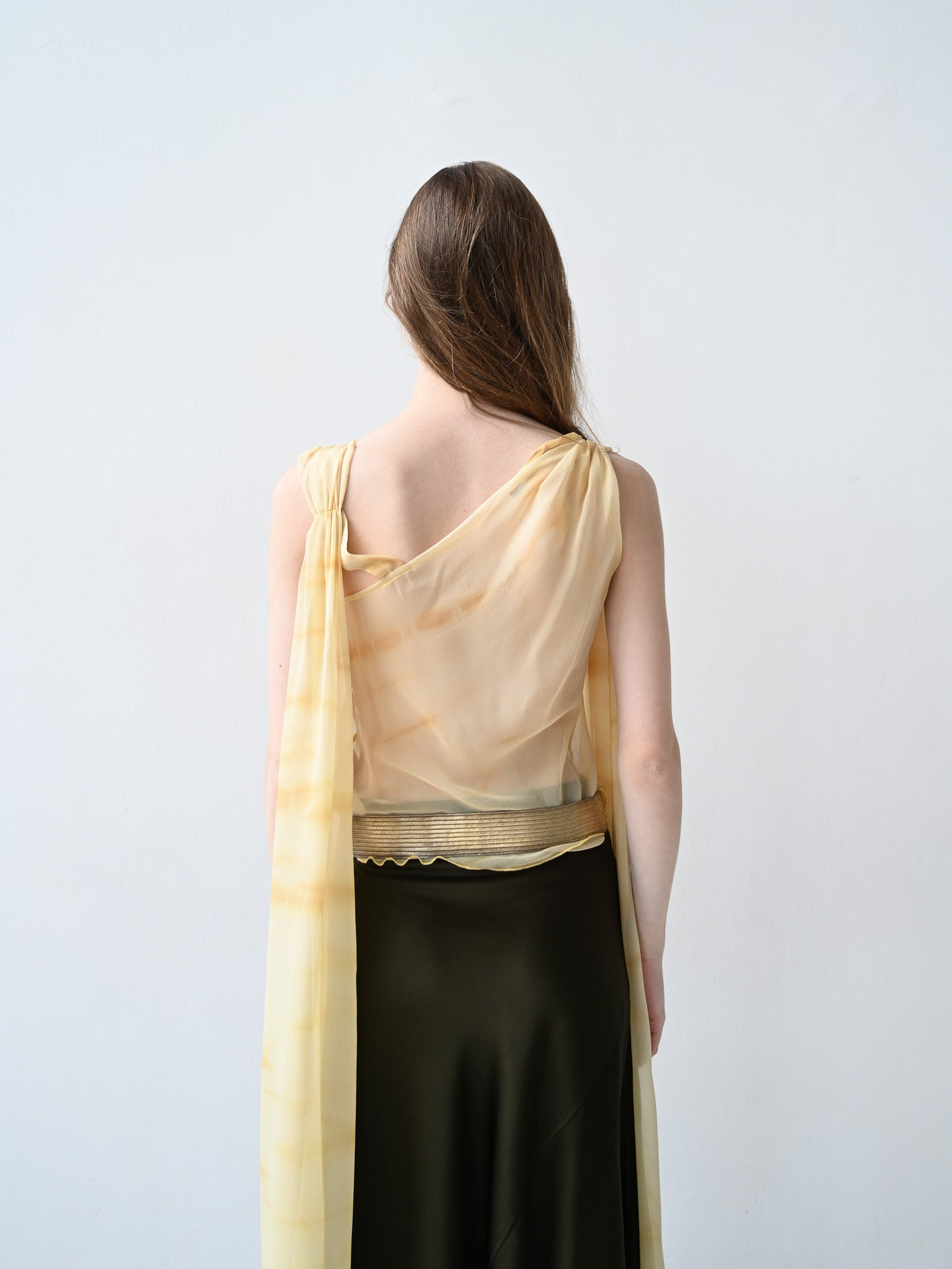 GiglioTigrato Jimena Top I top seta tie dye S-M