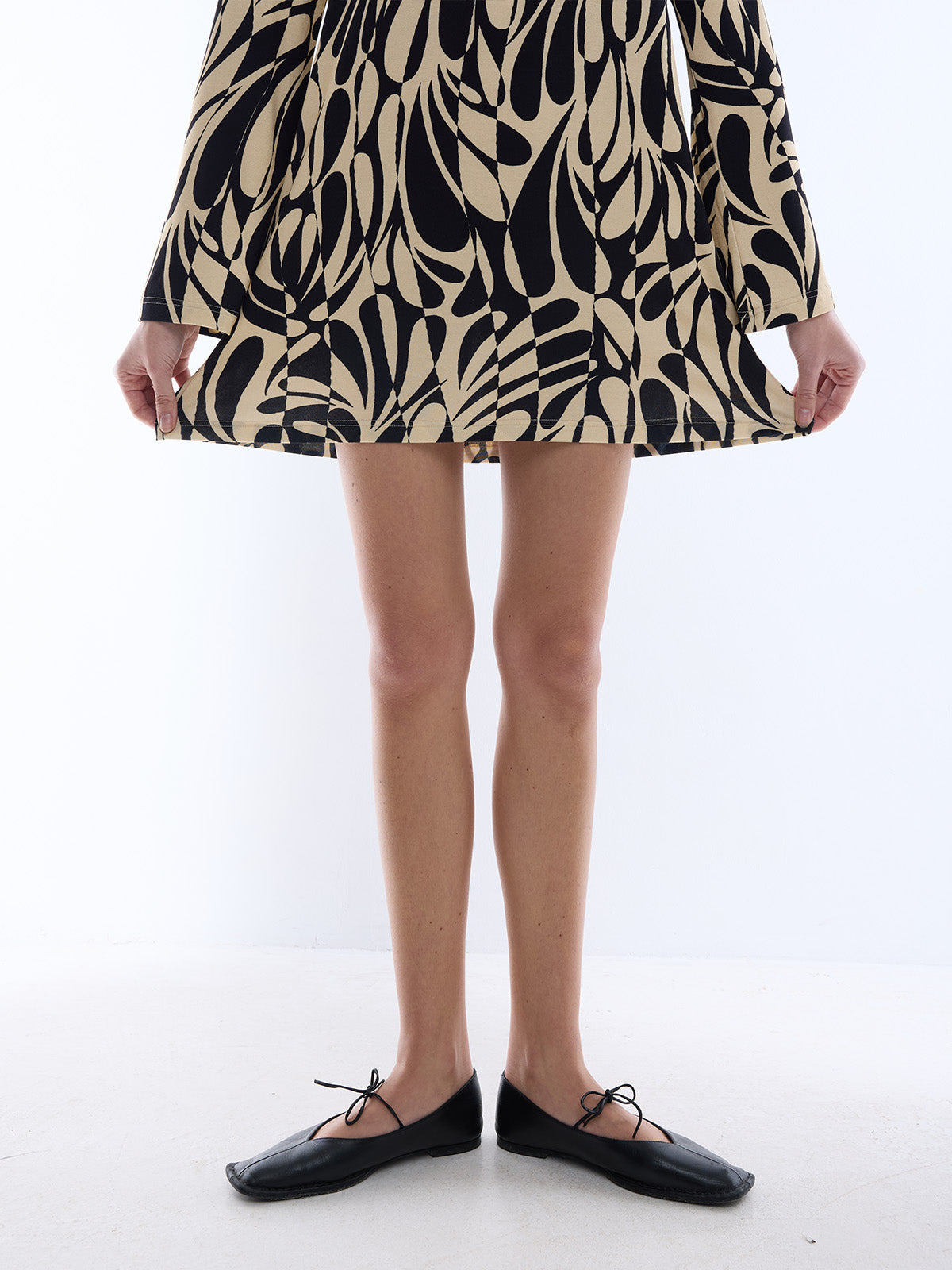 GiglioTigrato Siargao Dress jersey fantasia mini dress