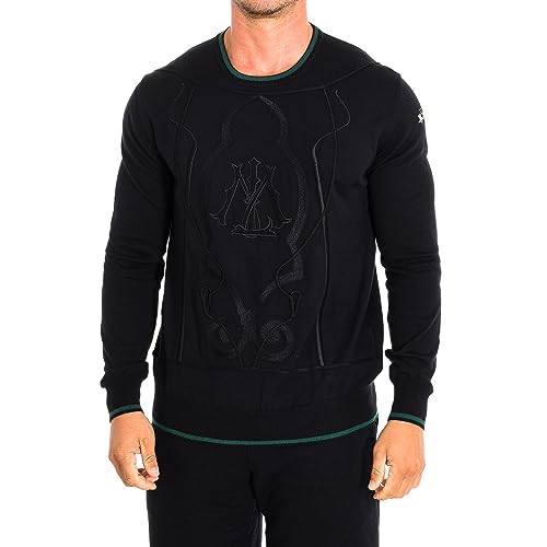 La Martina RMS301-XC008 maglia uomo manica lunga classica