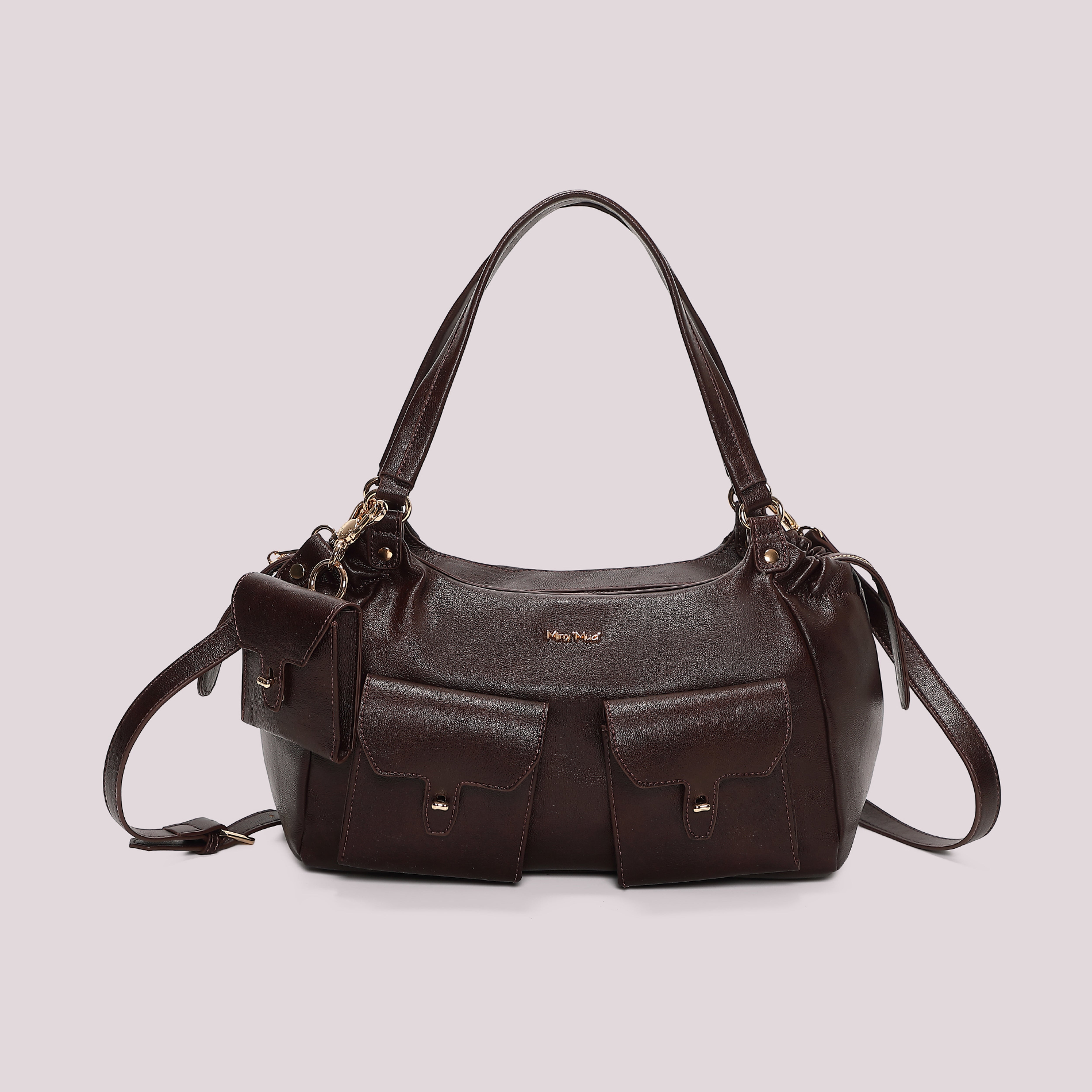 Mimi Mua borsa a braccio con tasche nero