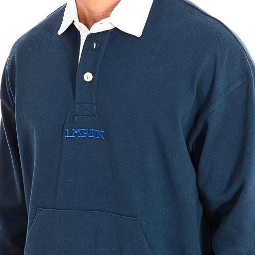 La Martina TMF002-JS305 polo uomo manica lunga L