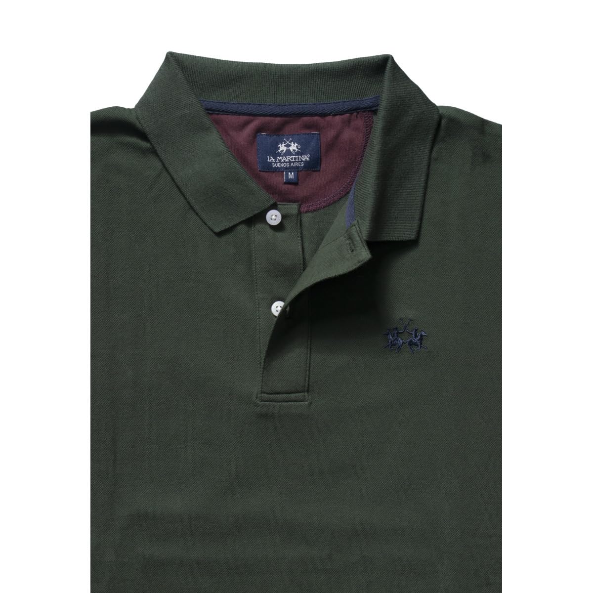La Martina MBP011 polo uomo piqué elasticizzato