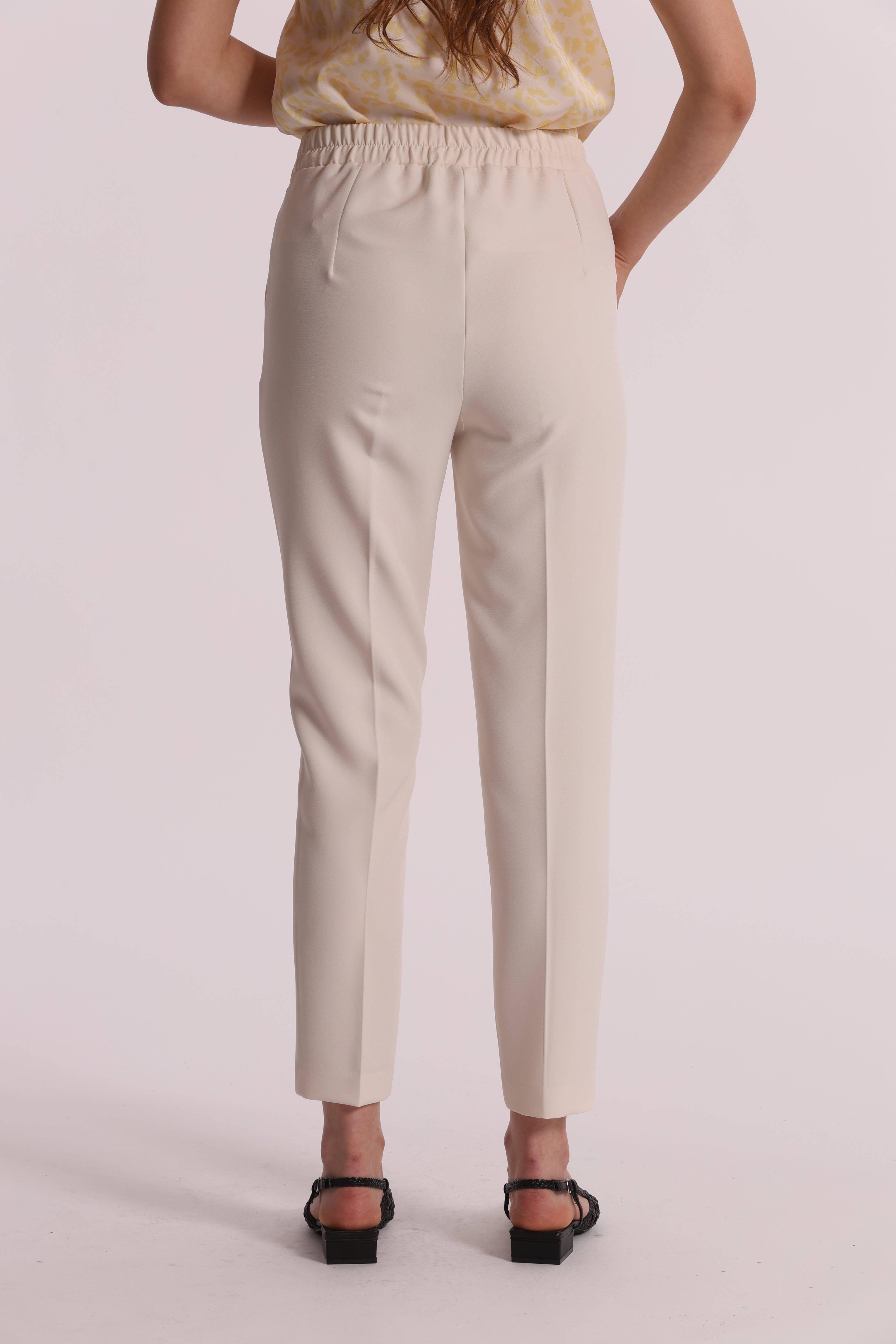 Mimi Mua pantaloni sigaretta elastico dietro