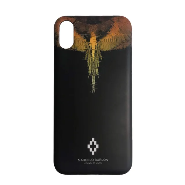 Marcelo Burlon County of Milan Glitch cover iPhone X rigida