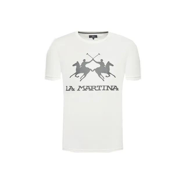 La Martina CCMR05 JS206 T-Shirt uomo cotone