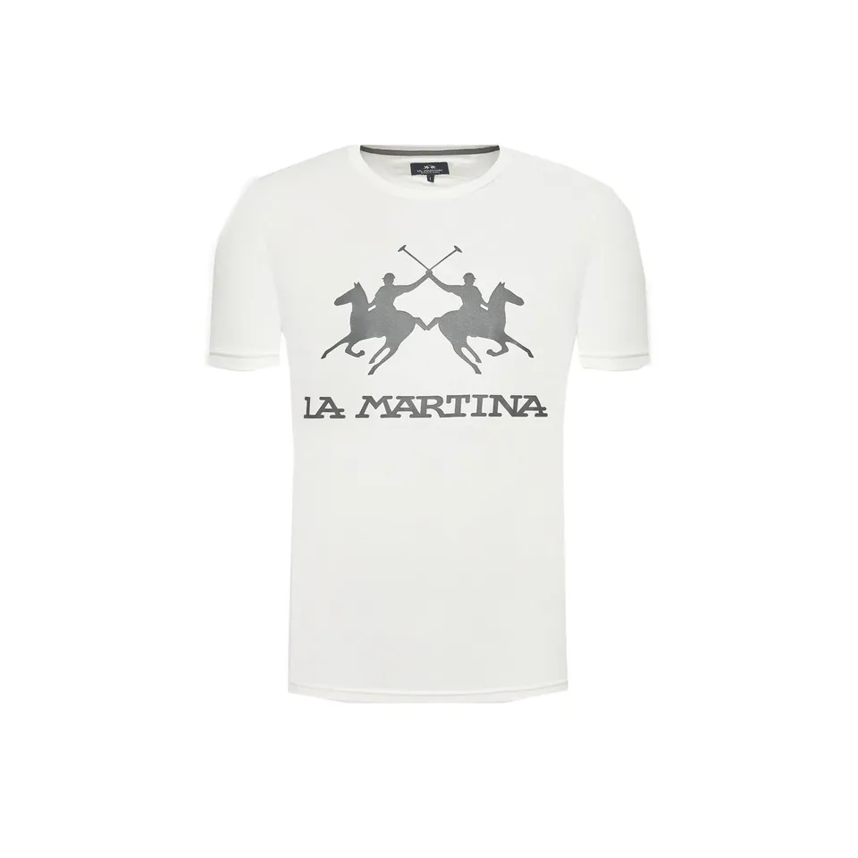 La Martina CCMR05 JS206 T-Shirt uomo cotone