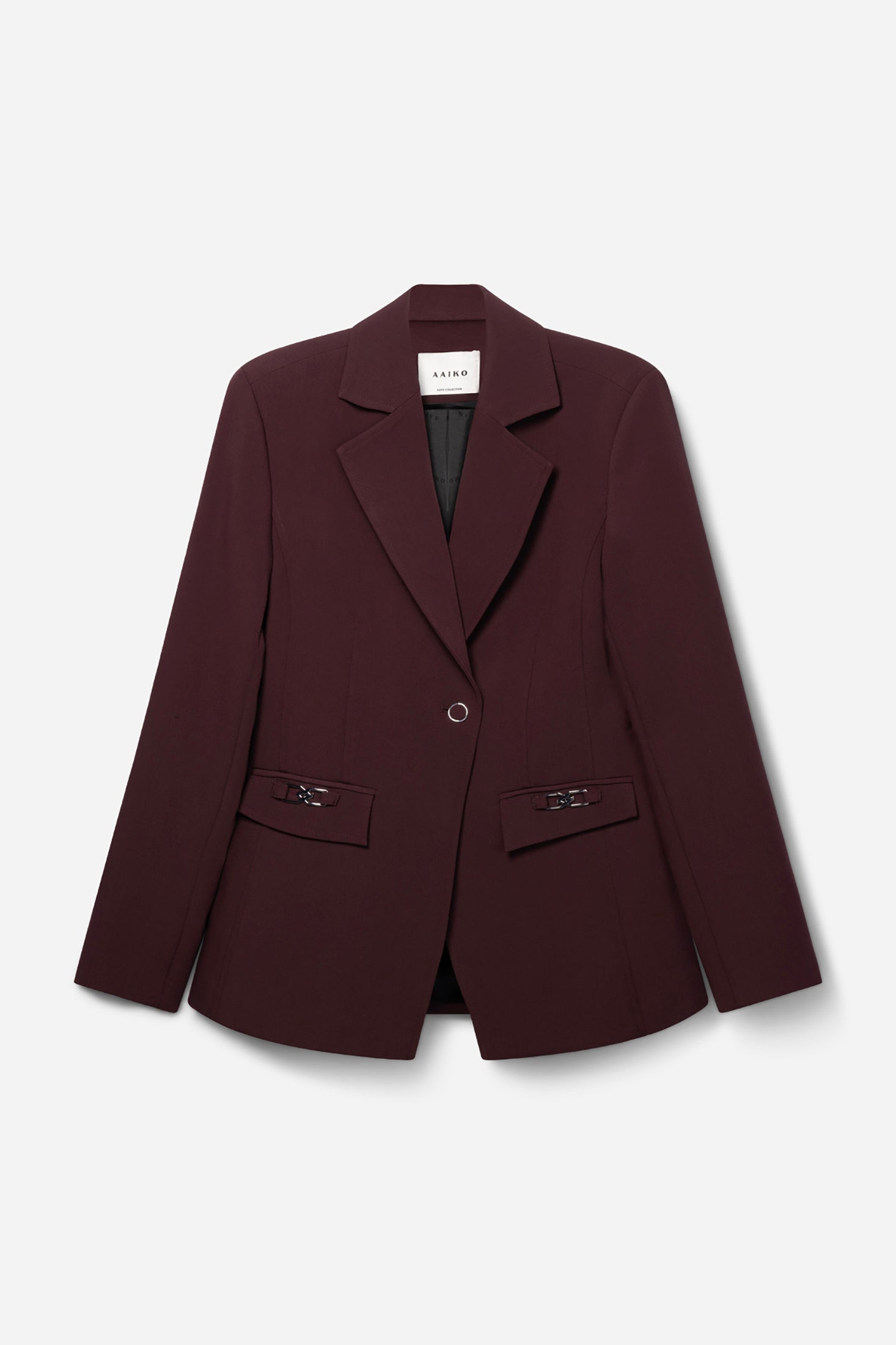 Aaiko Toulon blazer bordeaux bottoni