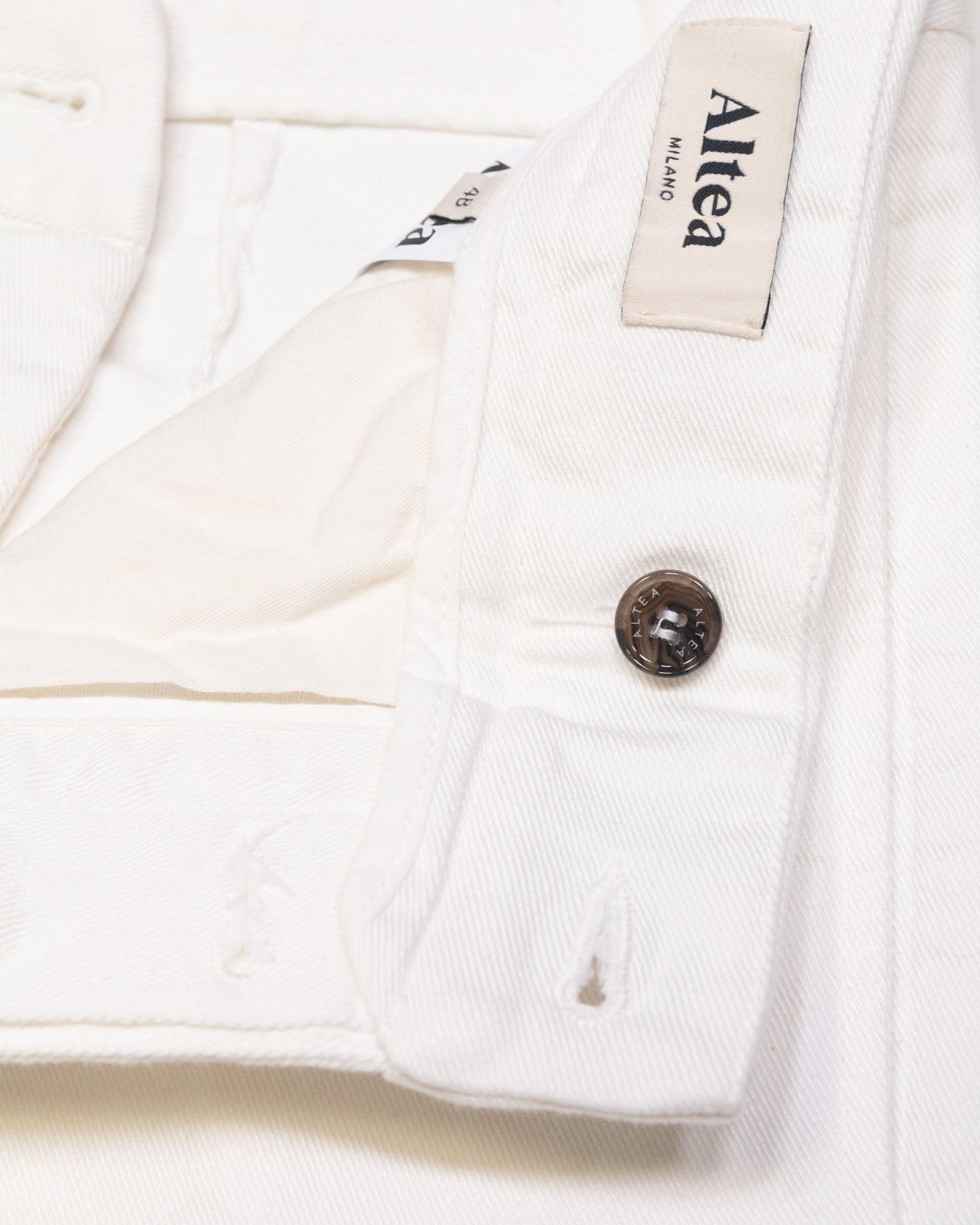 Altea Oscar pantalone chino bianco cotone stretch