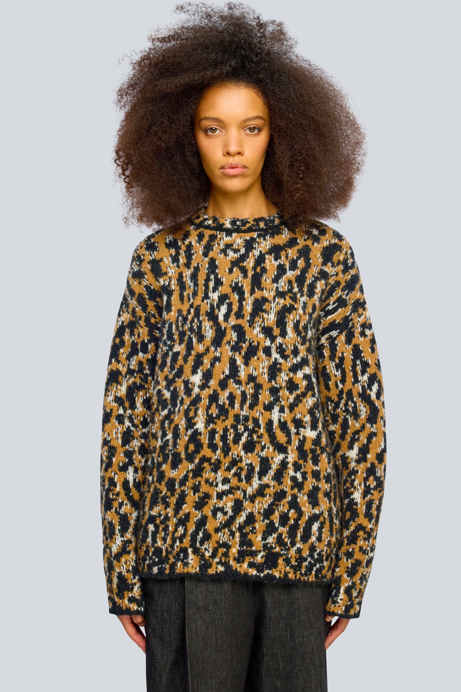 Semicouture Wendy maglia maculato jacquard
