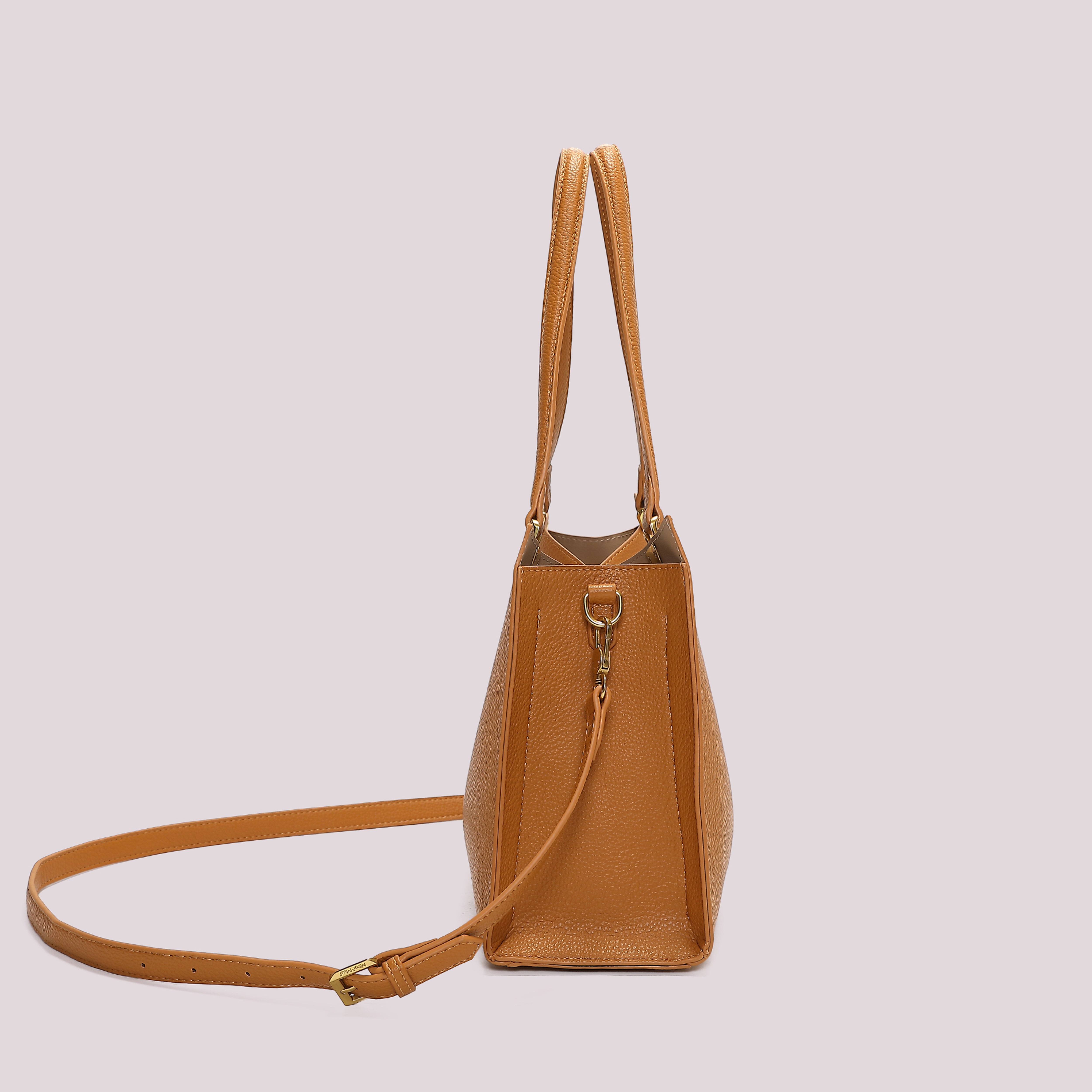 Mimi Mua Borsa Shopping shopper nero satinato