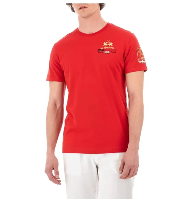 La Martina YMR306 JS206 T-Shirt Uomo Cotone Regular
