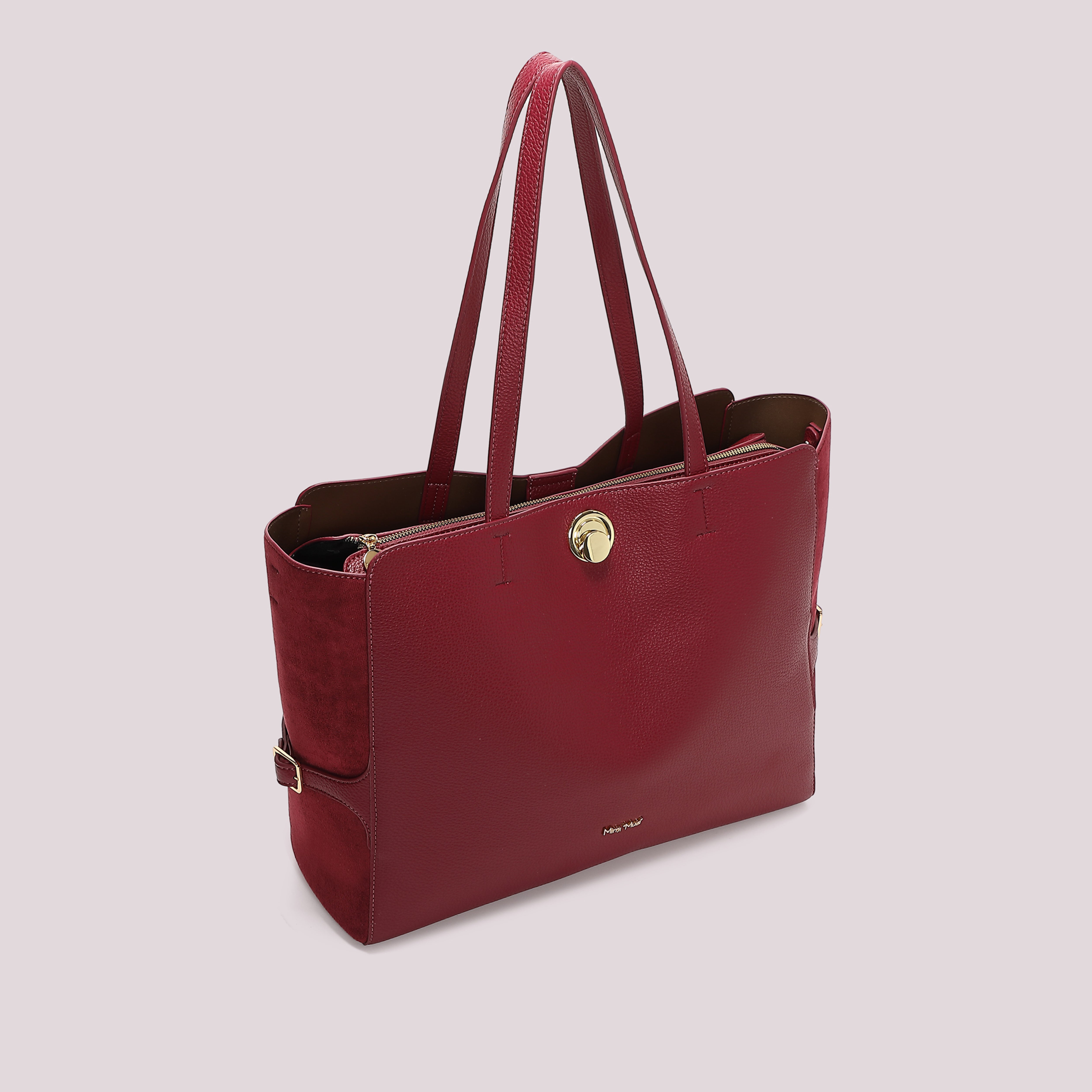 Mimi Mua Borsa Shopping borsa cinturino nero