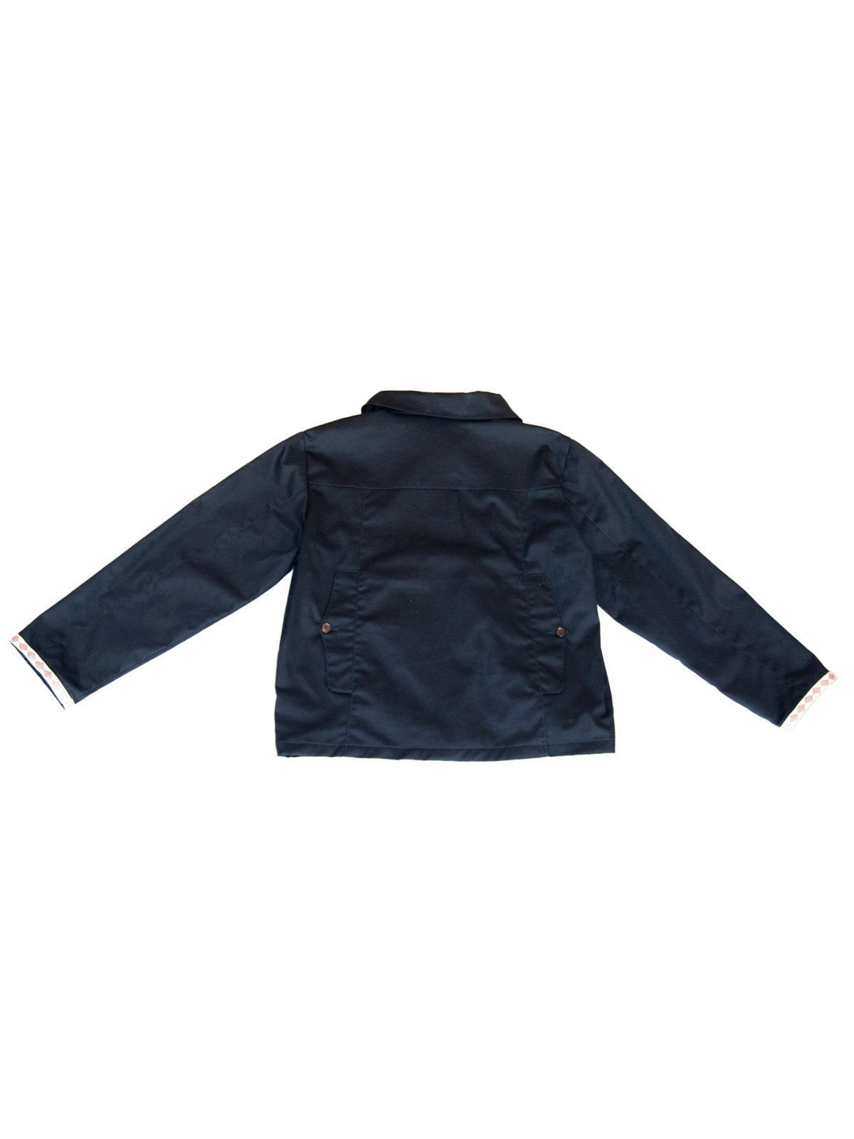 Giglio Tigrato Tiberina giacca cotone blu navy