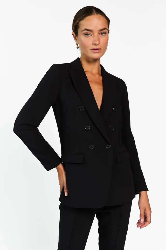 Aaiko Perize blazer nero sartoriale