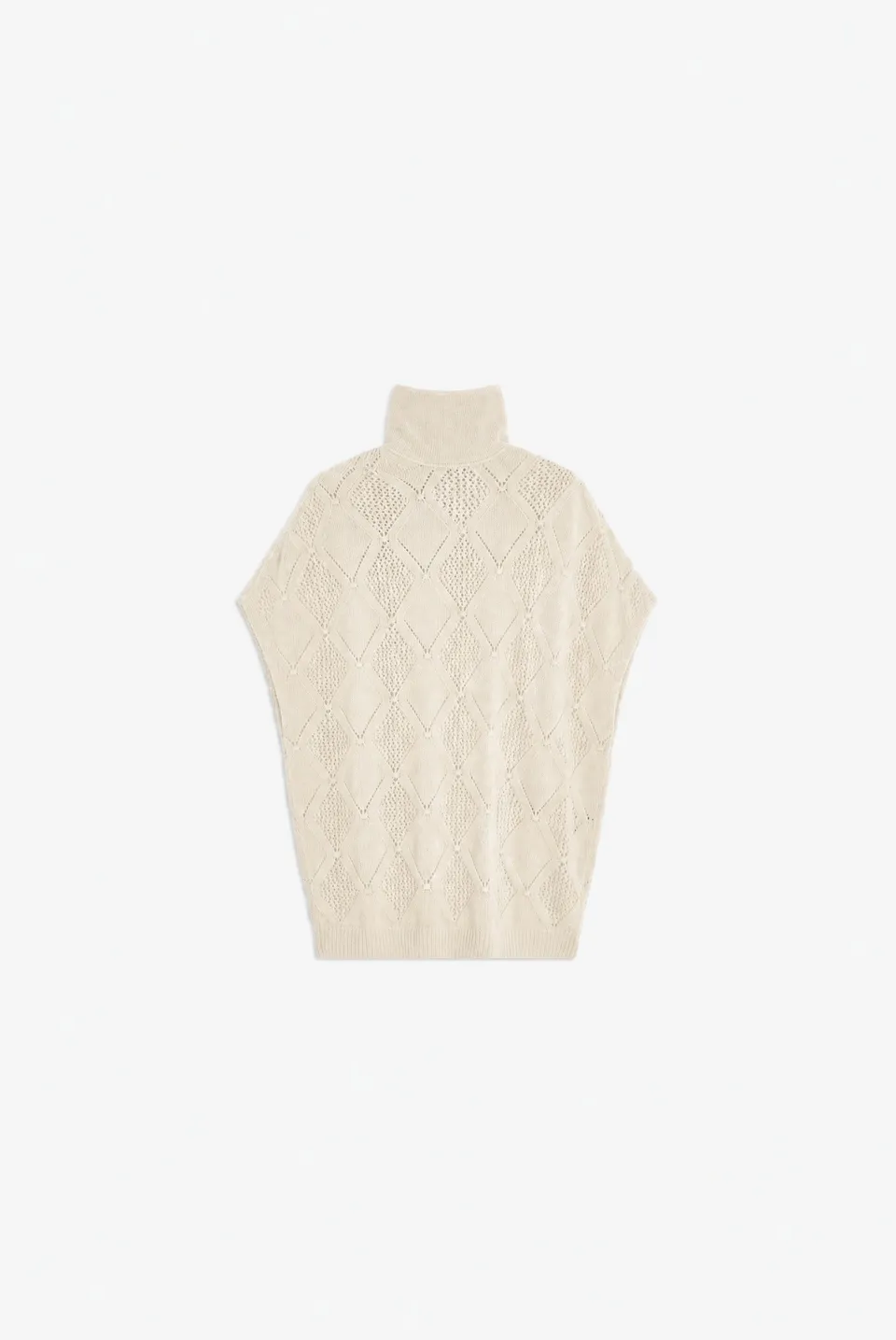 SEMICOUTURE Jonelle S6WD21 maglia rombi over rosso