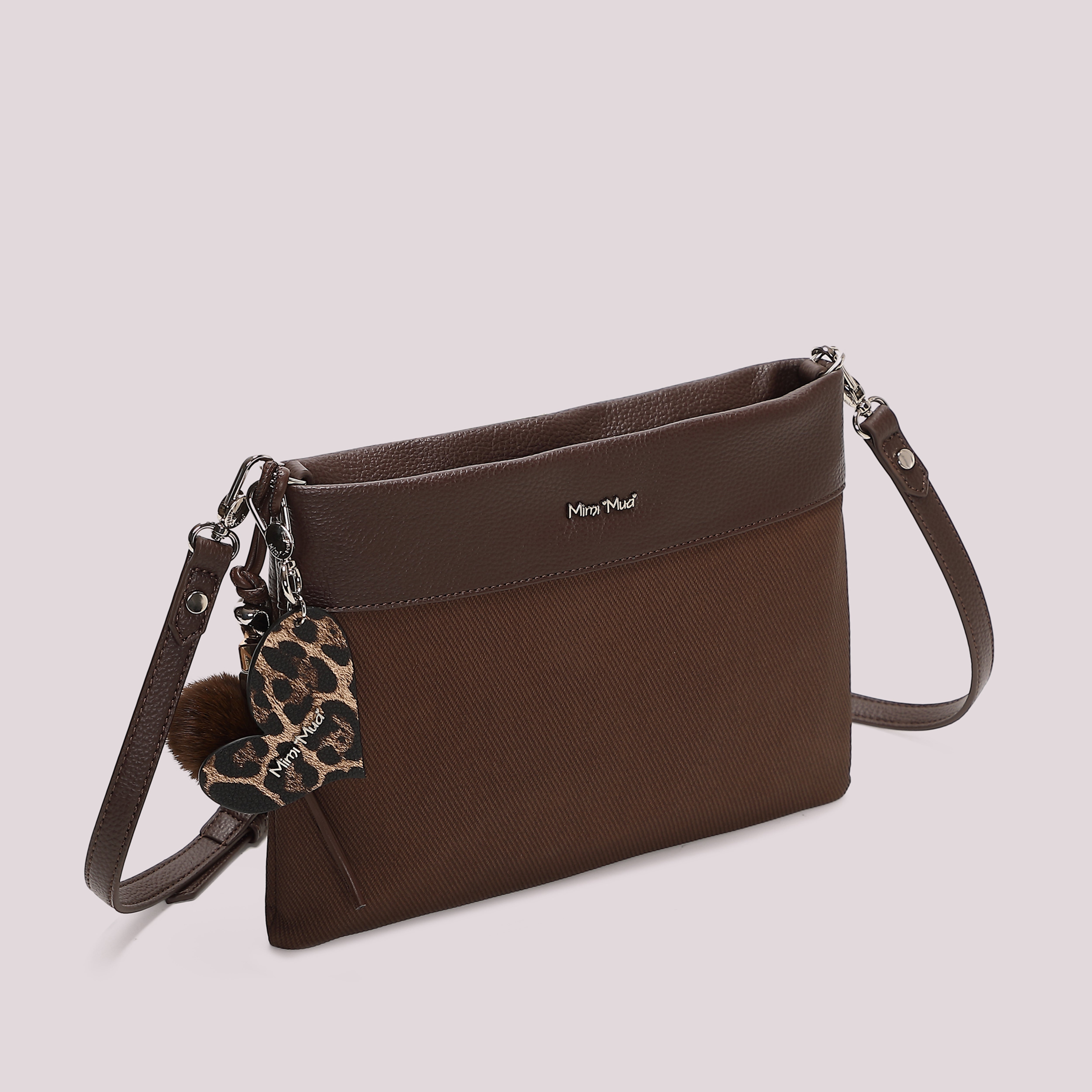 Mimi Mua Borsa Busta Charm Cuore Nero