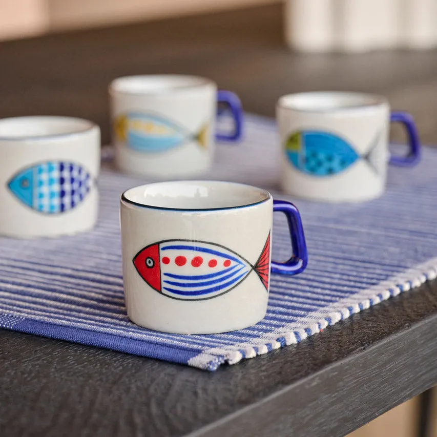 On Earth Cooperative Collection Kaa tazzina caffè ceramica multicolore