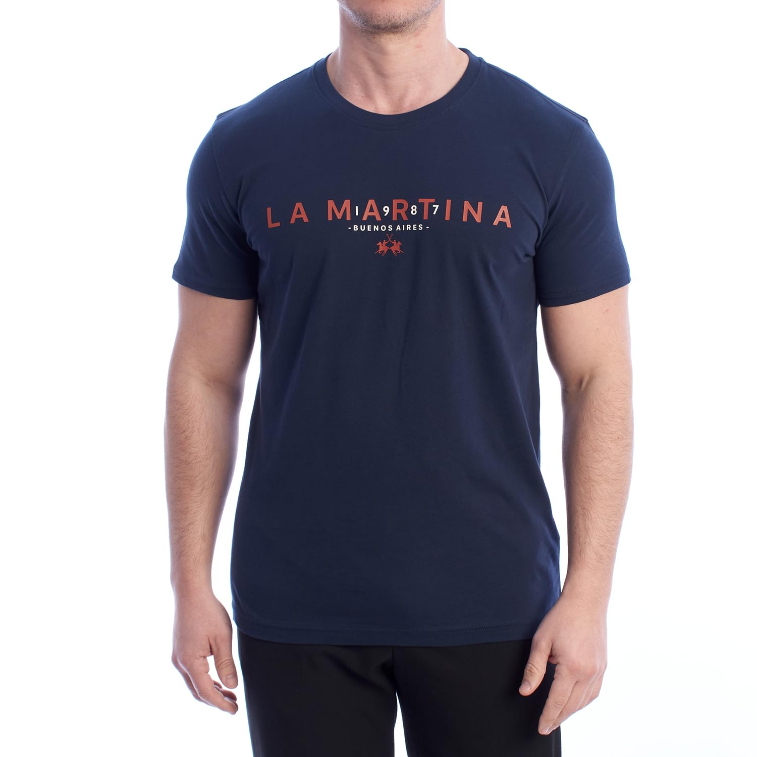 La Martina YMR005-JS206 t-shirt uomo cotone