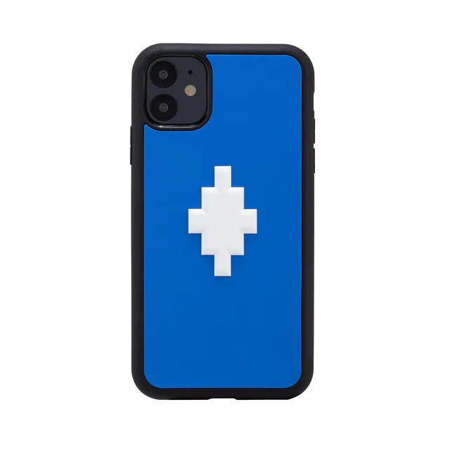 Marcelo Burlon cover iPhone 11 semiflessibile 3D Cross antiurto