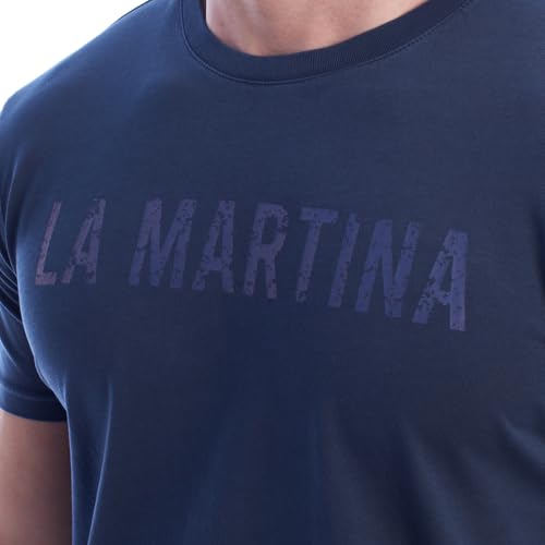 La Martina YMR316-JS388 T-shirt uomo cotone taglie XL-3XL