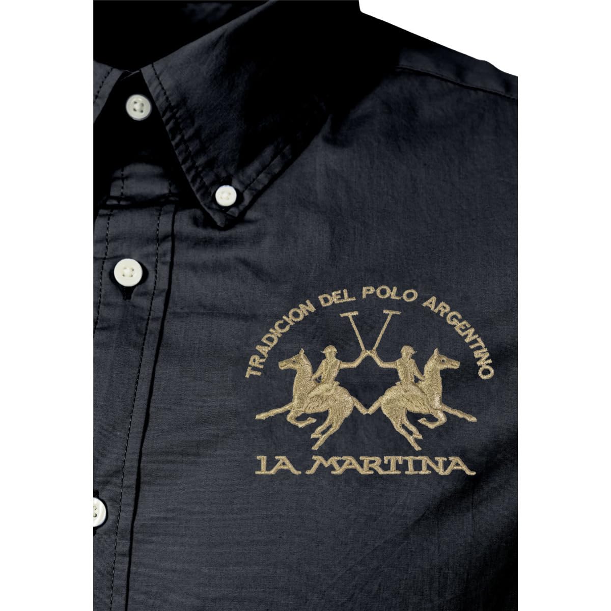 La Martina CCMC01 PP483 camicia uomo cotone