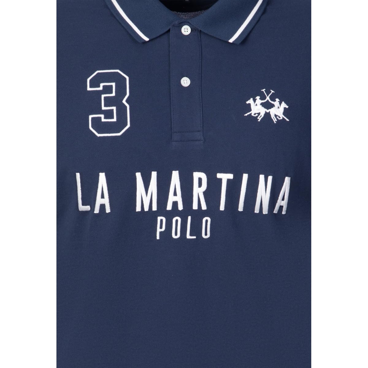 La Martina MCP320 PK001 polo uomo cotone