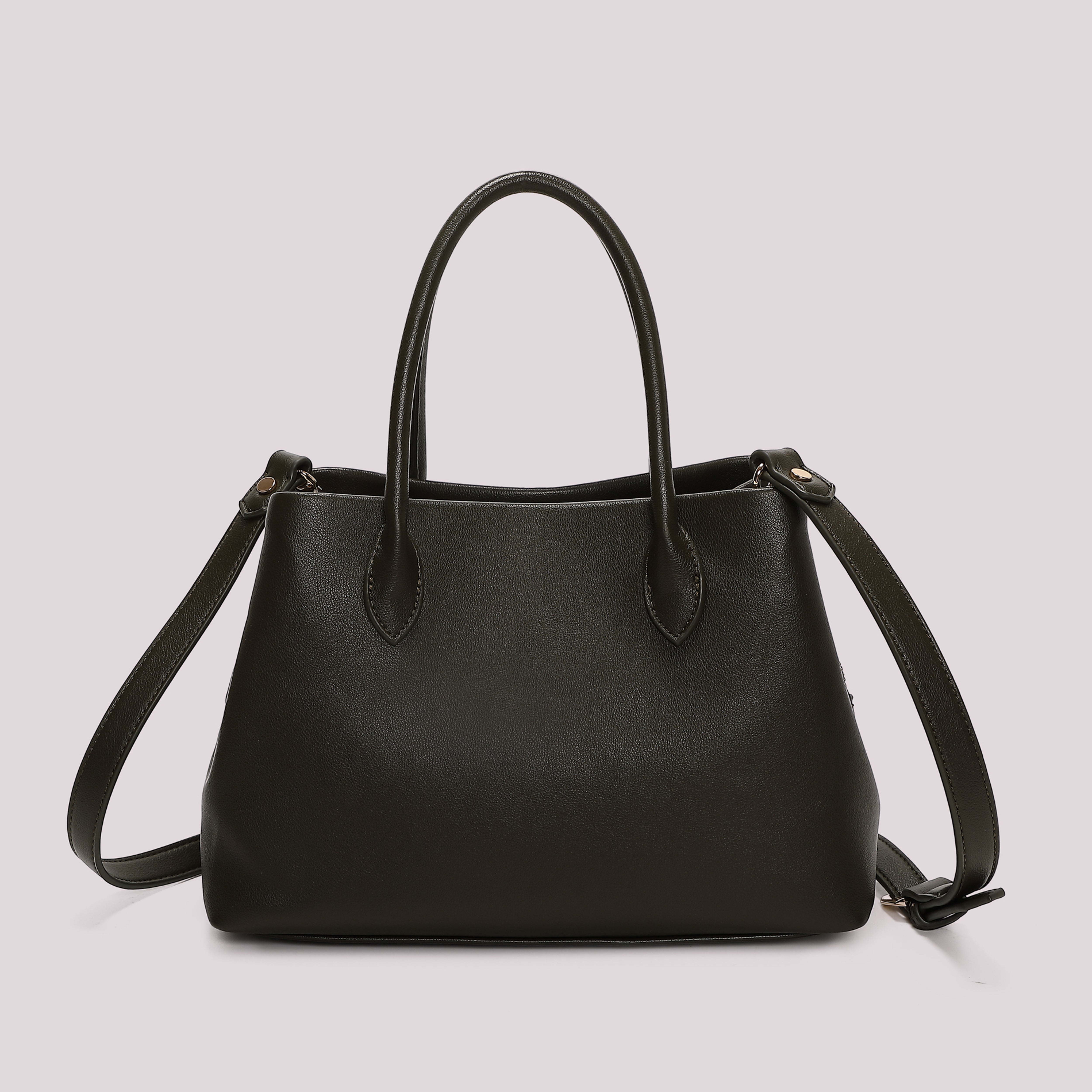 Mimi Mua Shopper Applicazioni Colorate Nero 30 cm