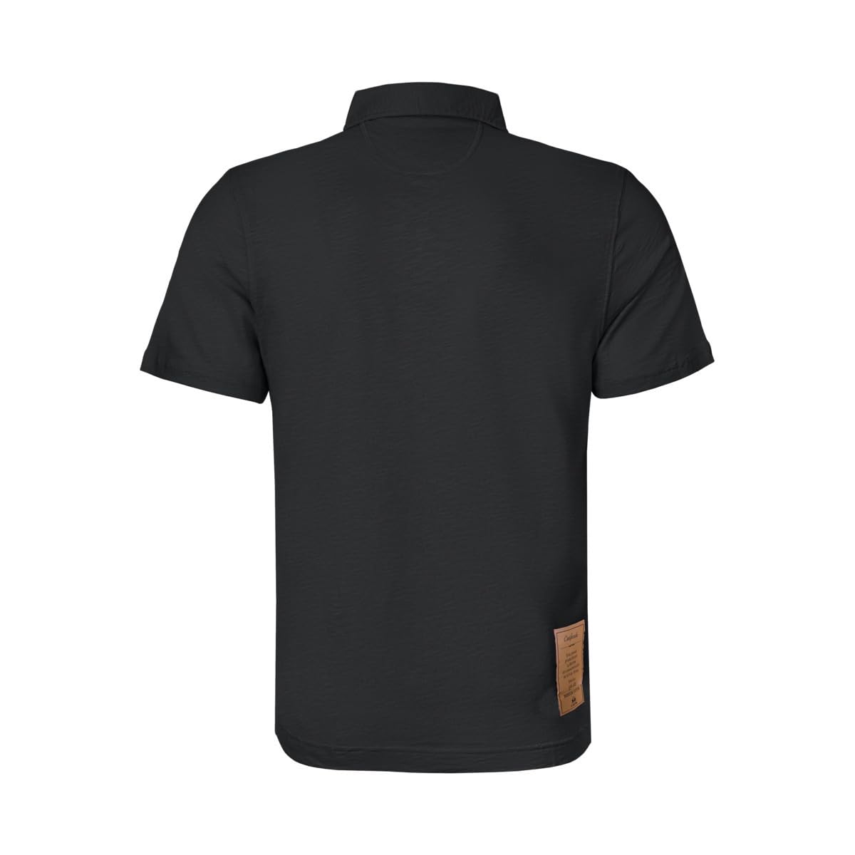 La Martina CCMP05 JS259 Polo Nera Jersey Fiammato