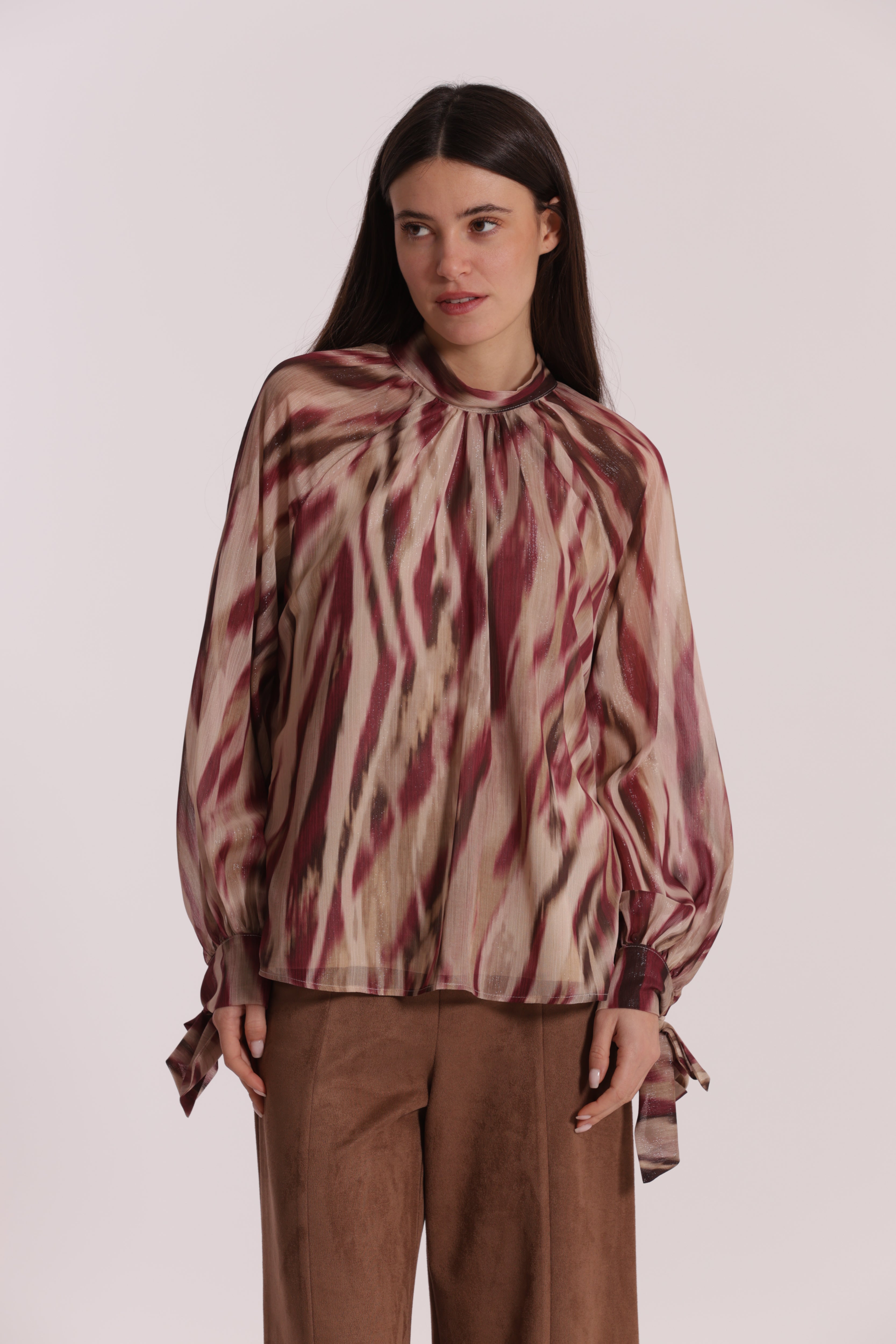 Mimi Mua Blusa Fusciacca Paradisa Mosto