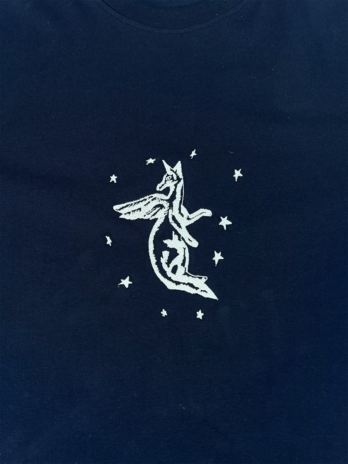 GiglioTigrato Double-Sleeved t-shirt ricamo canguro