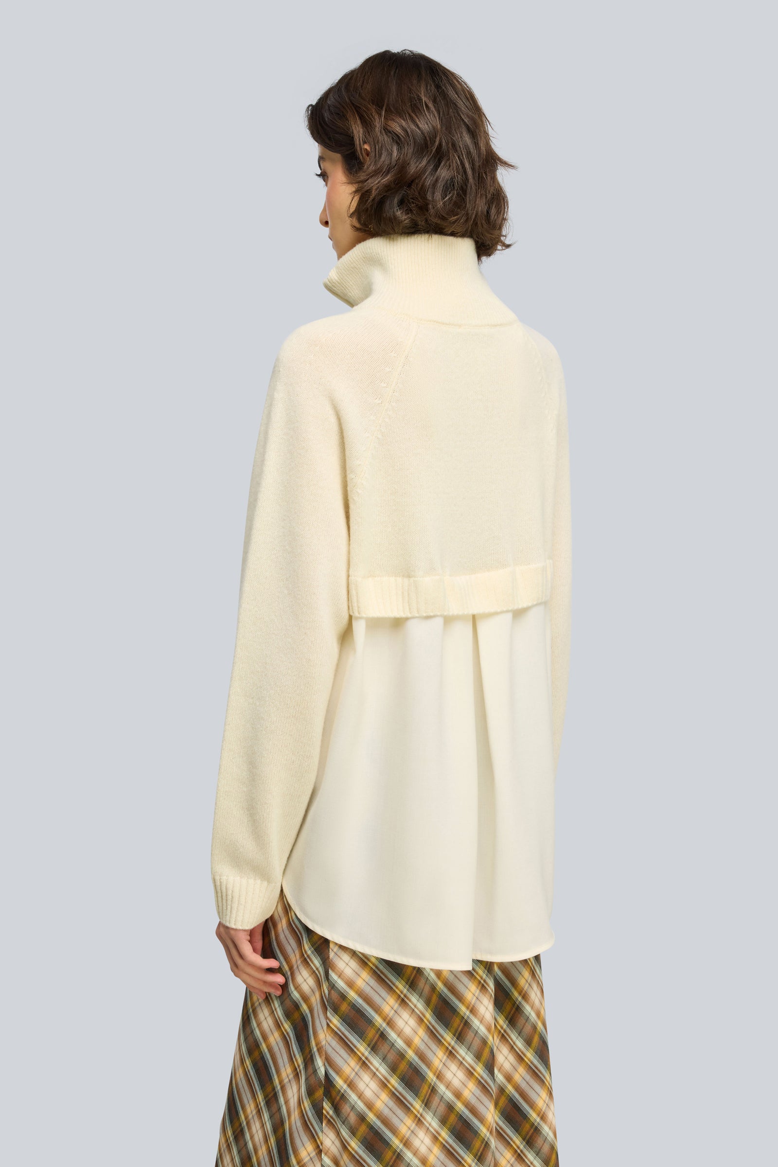 Semicouture Meg maglia lana burro