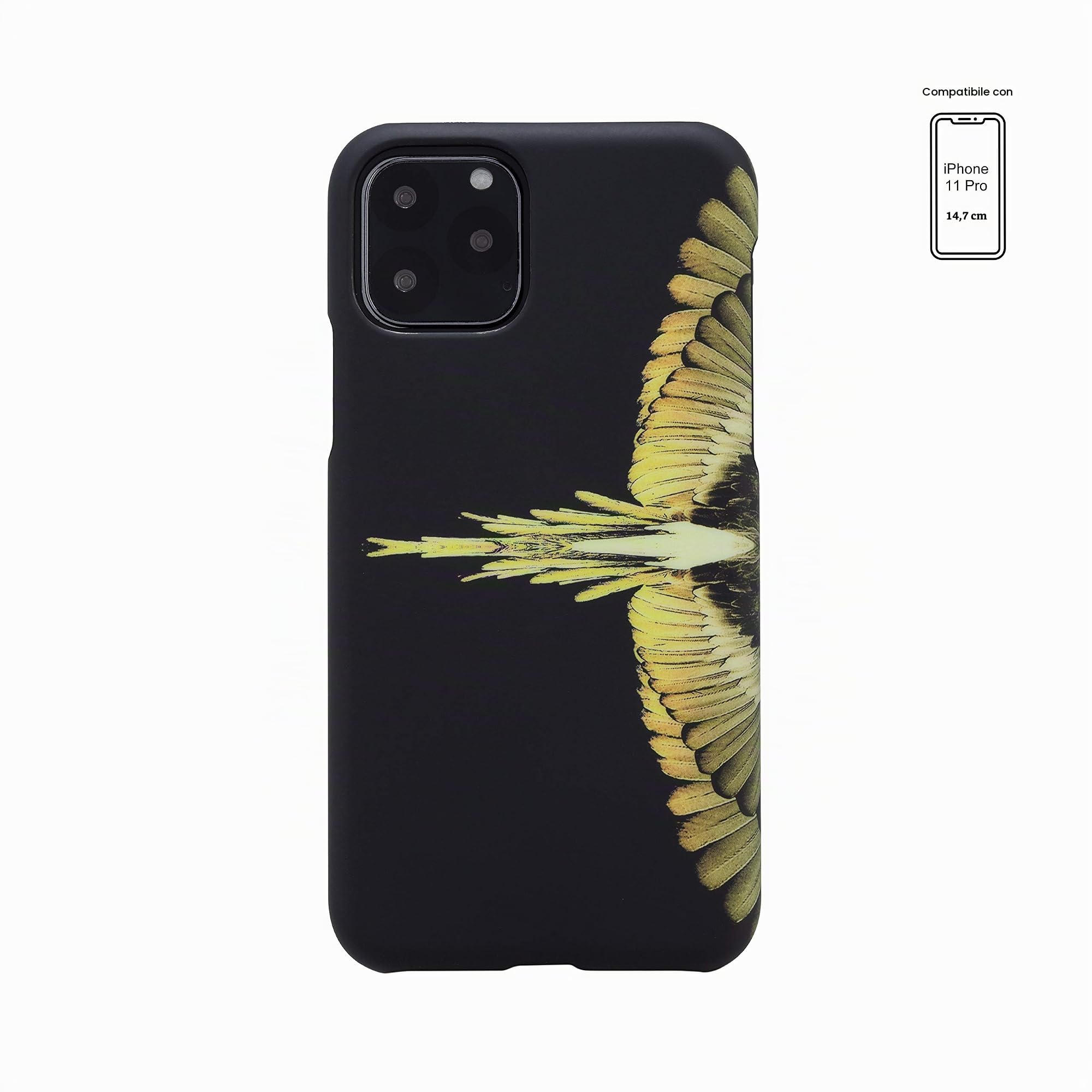 Marcelo Burlon County of Milan iPhone 11 Pro cover con vetro temperato antiurto