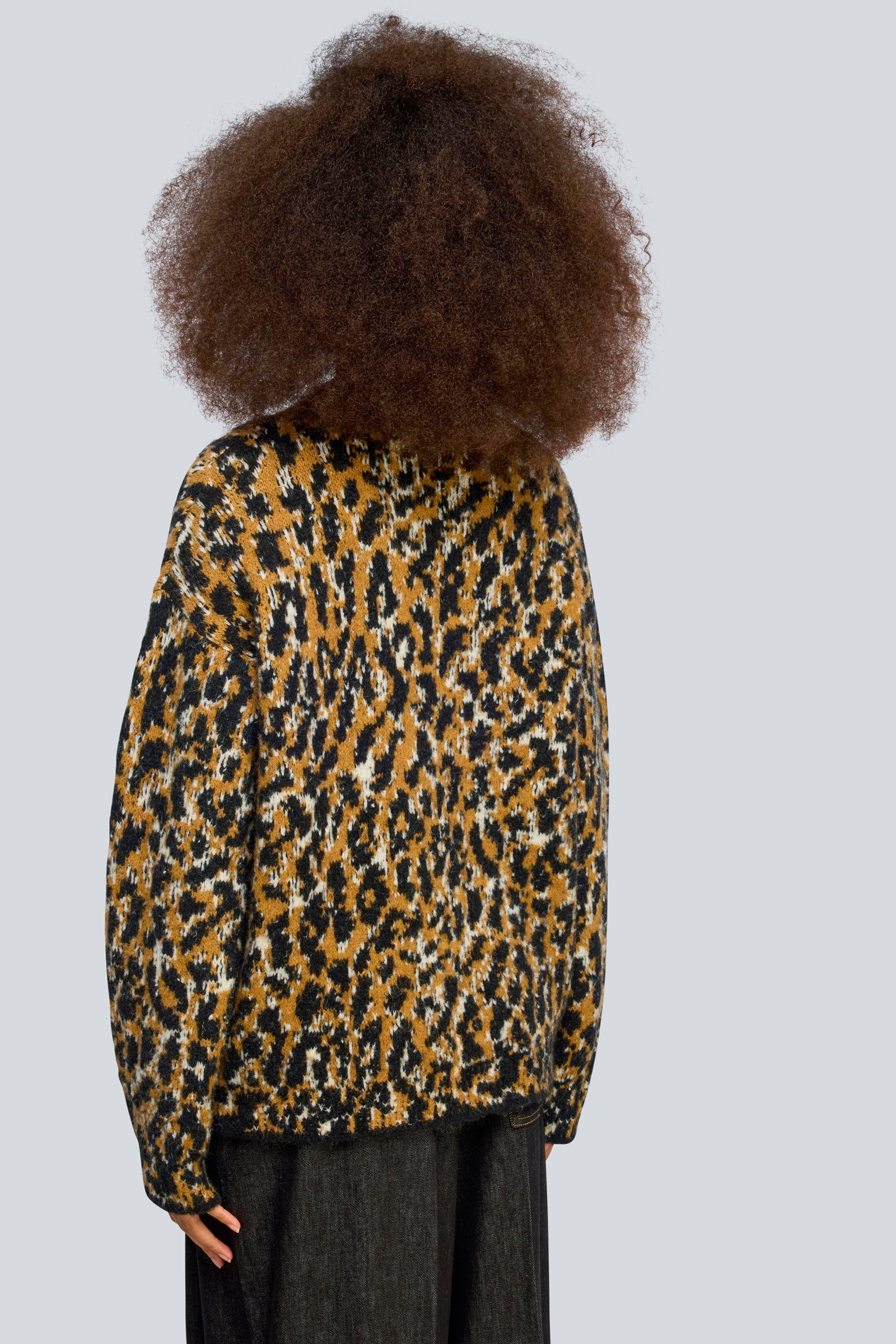 Semicouture Wendy maglia maculato jacquard