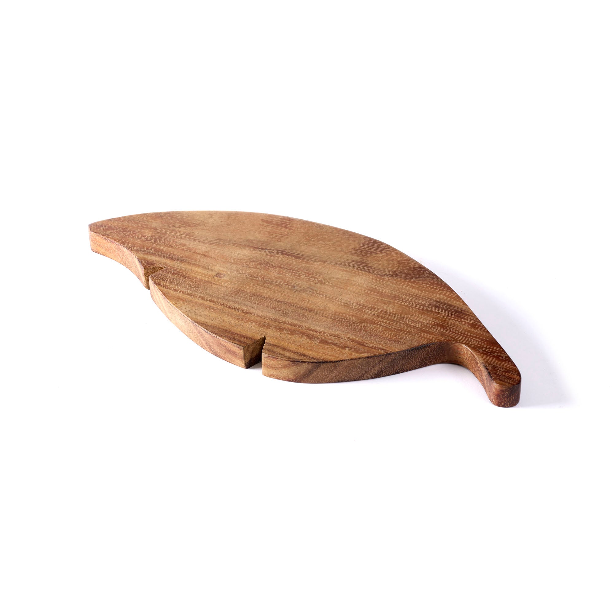On Earth Banano tagliere legno naturale 34 cm