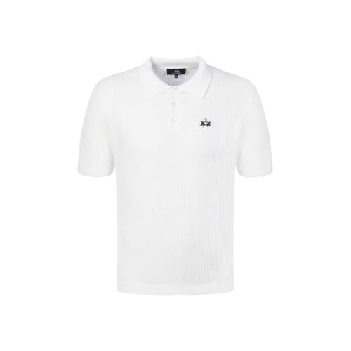 La Martina MCS012 polo uomo cotone traspirante