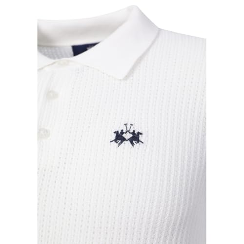 La Martina MCS012 polo uomo cotone traspirante