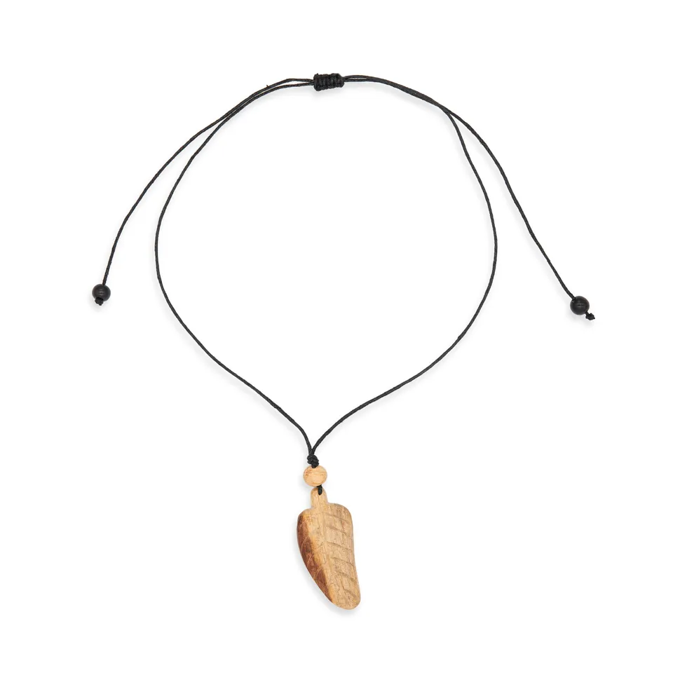 On Earth Cooperative Collection Madera collana palo santo 70 cm