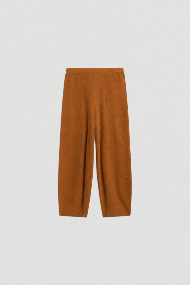 Semicouture Estella pantalone lana nero elastico