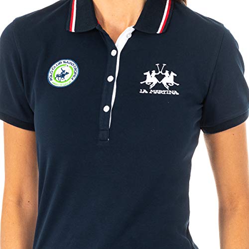 La Martina 2WPH40 polo donna maniche corte revers