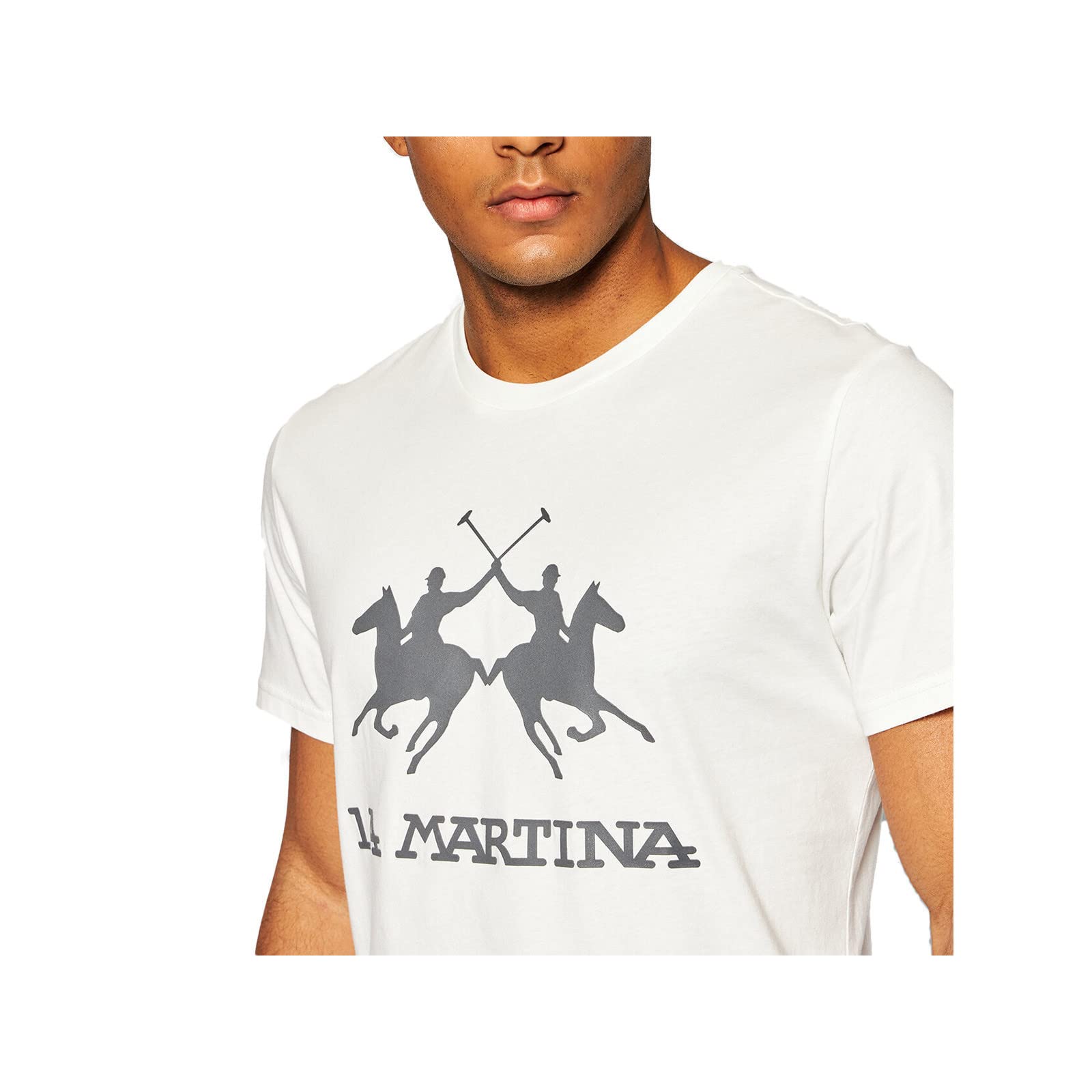 La Martina CCMR05 JS206 T-Shirt uomo cotone