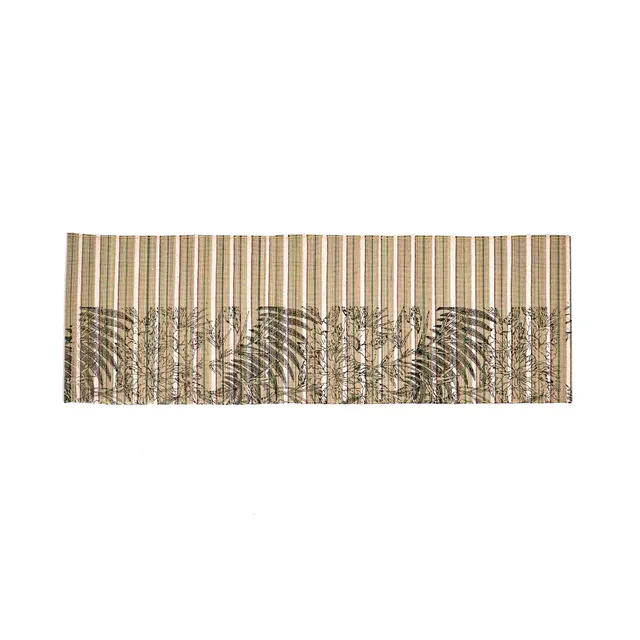 On Earth Cooperative Collection Felci runner fibra multicolore 110x35 cm