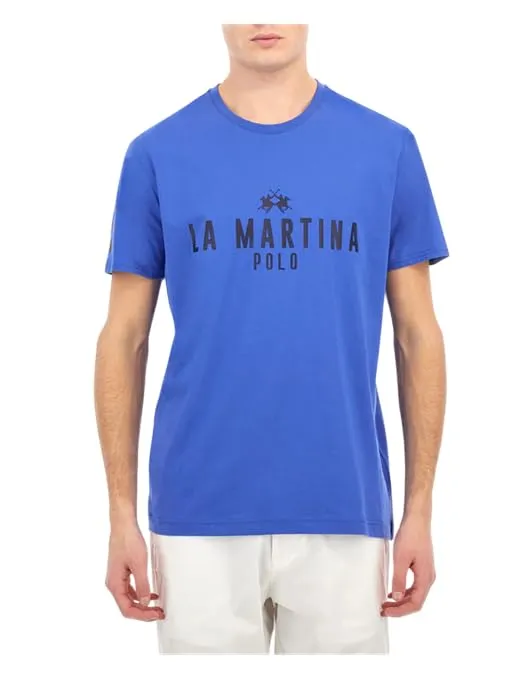 La Martina MAR322 JS206 T-shirt uomo 100% cotone