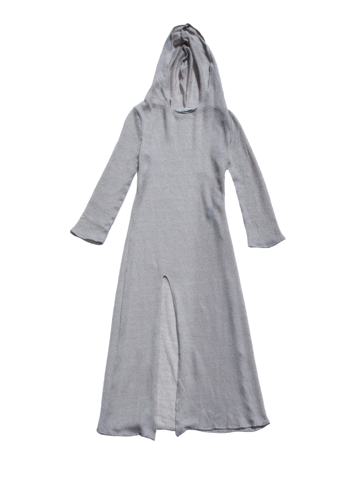 GiglioTigrato Bombay abito lungo grigio mohair