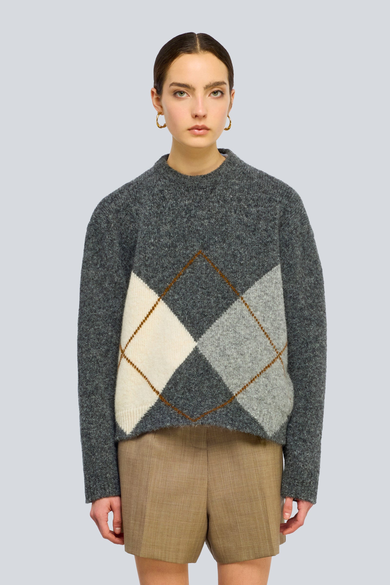 Semicouture Keira maglia jacquard rombi