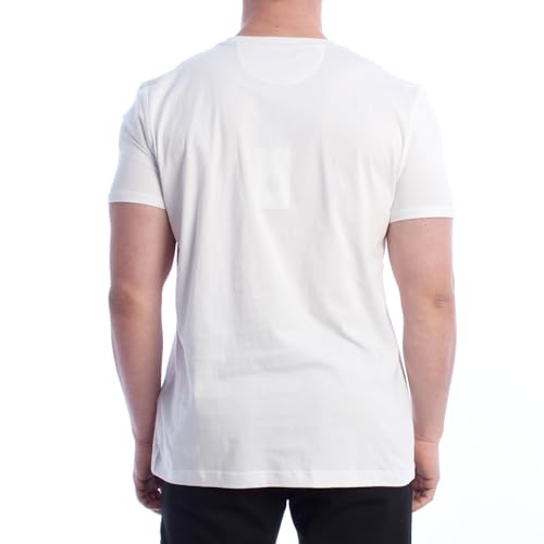 La Martina t-shirt YMR317 regular bianca uomo XXL