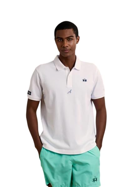 La Martina MCP021 PK202 polo uomo in cotone