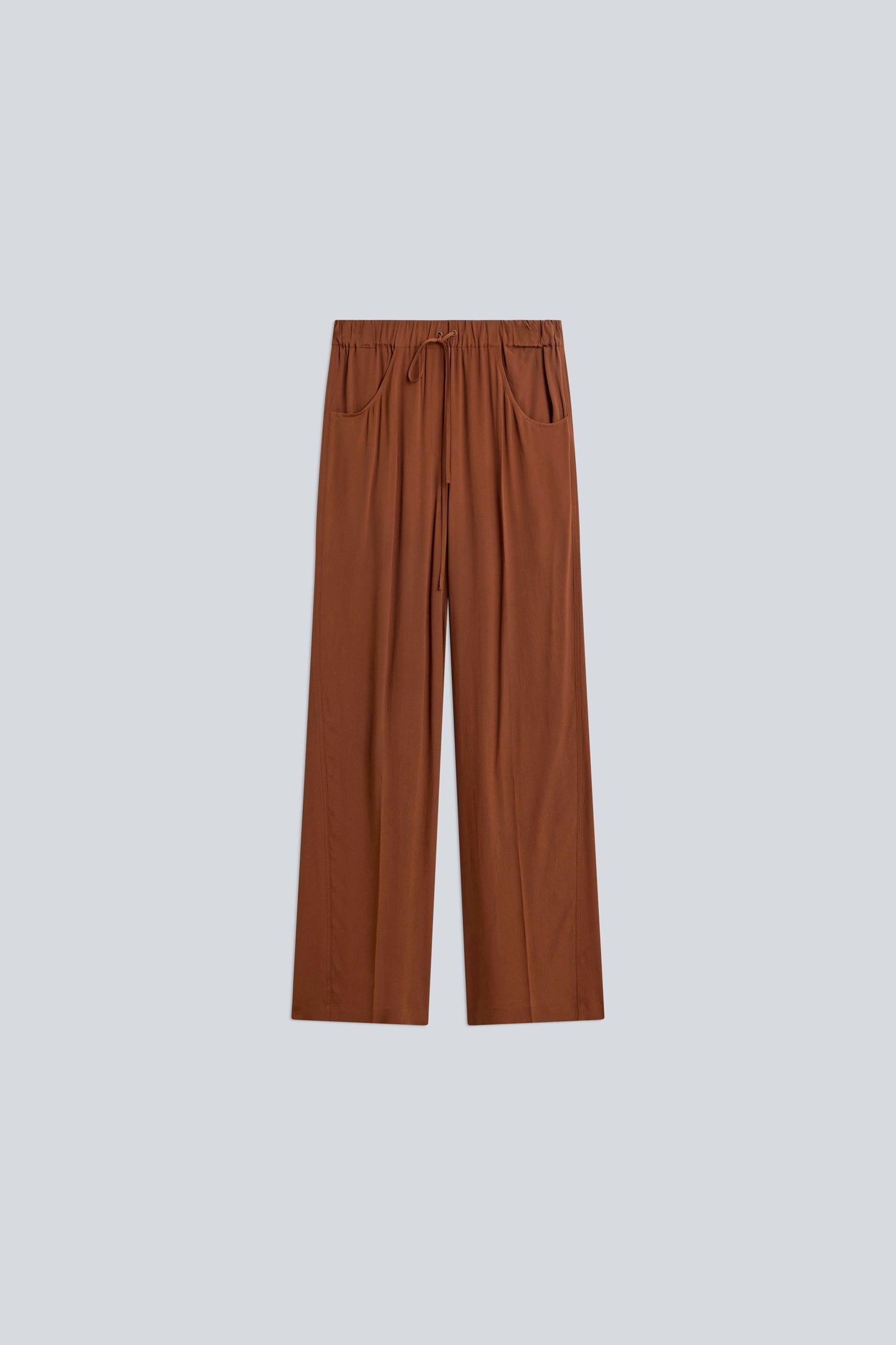 Semicouture Ginger Pantalone Crêpe Canyon