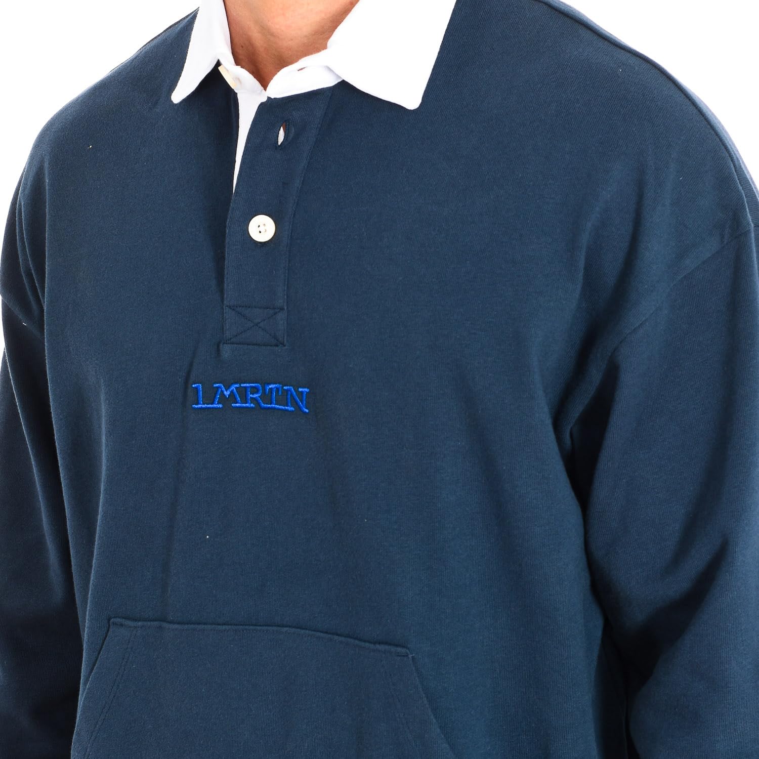 La Martina TMF002-JS305 polo uomo manica lunga L